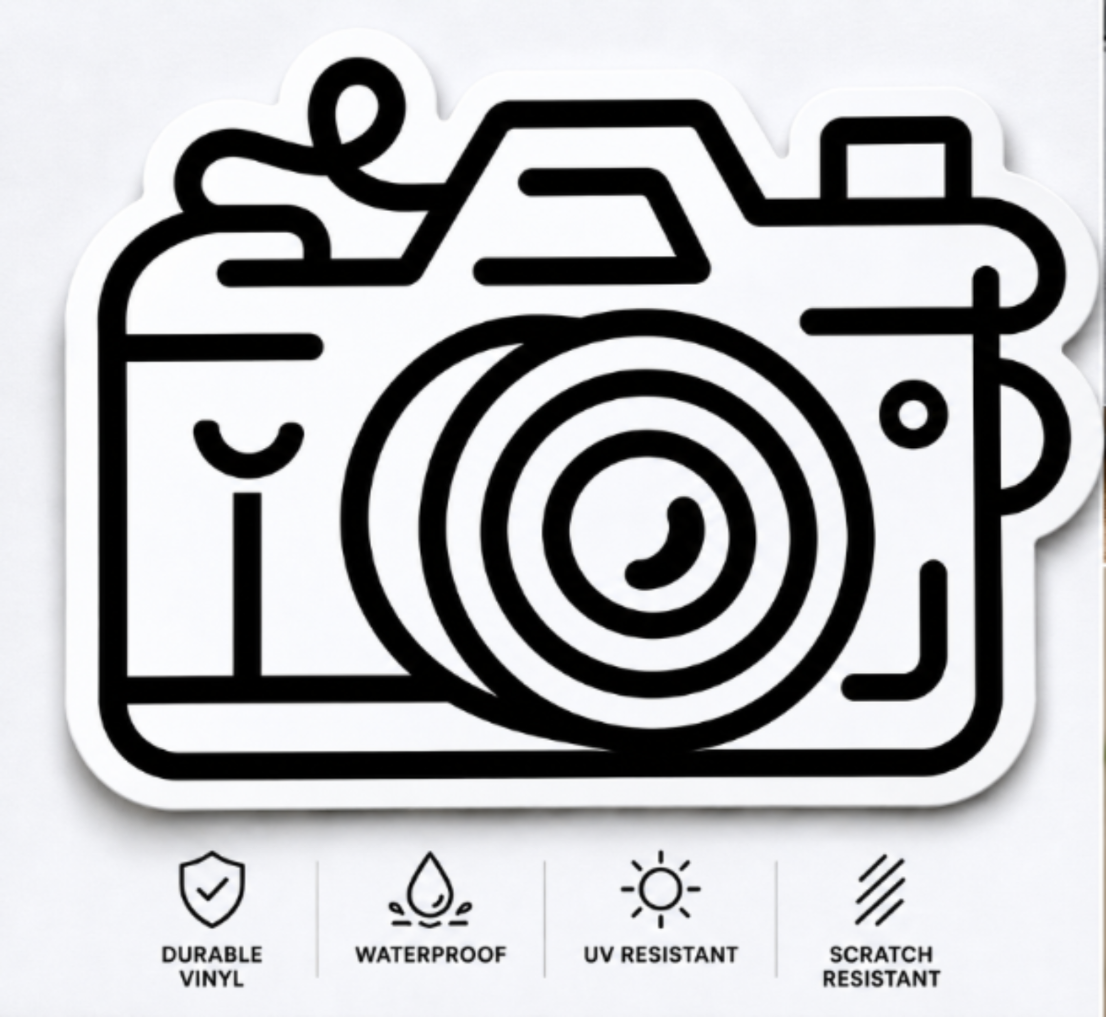 PD Camera Sticker: Stick It Everywhere. Regret Nothing.