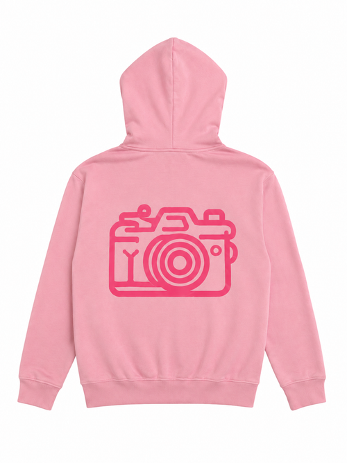 Pinky Hoodie with Pink Punch Graphic