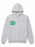 Stadium Gray Hoodie with Athens Green Graphic