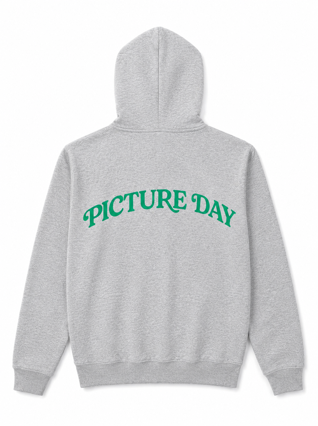 Stadium Gray Hoodie with Athens Green Graphic
