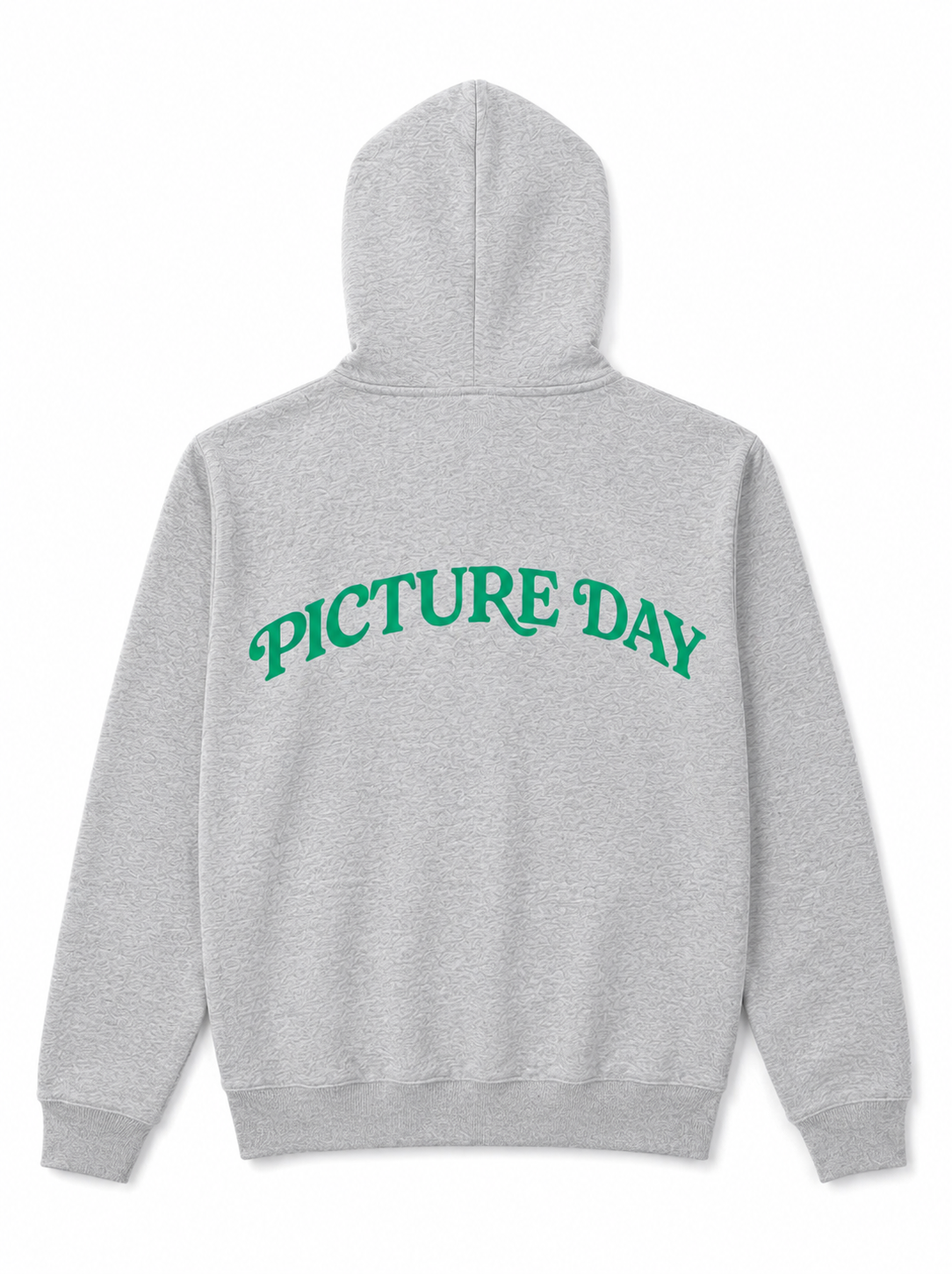Stadium Gray Hoodie with Athens Green Graphic